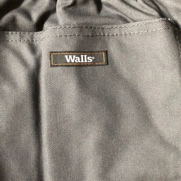 Overalls workwear mens new size L body cotton lining polyester Walls gray - Picture 9 of 9